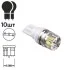 Лампа PULSO/габаритна/LED T10/2SMD-5630/12v/0.5w/60lm White Pulso 00000051699 (фото 6)