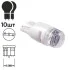 Лампа PULSO/габаритна/LED T10/3SMD-3014/12v/0.5w/36lm White Pulso 00000051729 (фото 6)