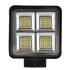 Фара рабочего света WLP-SB64A FLOOD 48Led*1,3W (106*106*50)/ 9-36V/64W/6000K (WLP-SB64A) Pulso 00000054957 (фото 1)