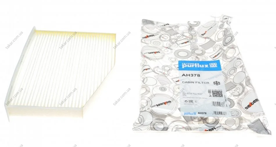 Фильтр салона тонкой очистки Purflux AH378 (фото 1)