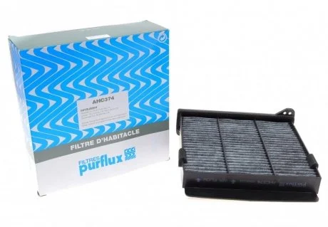 Фільтр салону вугільний Purflux AHC374