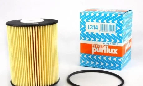 Масляний фільтр картридж патрон Purflux L314