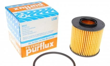 Масляный фильтр картридж патрон Purflux L338