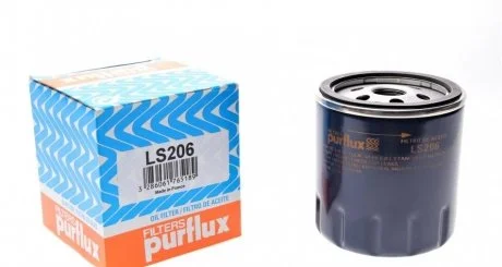 Масляный фильтр винт накручеваемый Purflux LS206