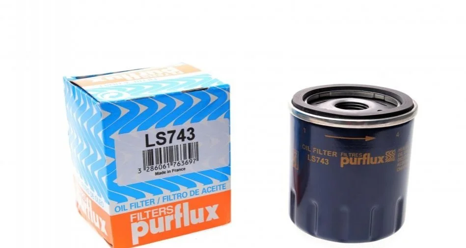 Масляний фільтр гвинт накручуваний Purflux LS743 (фото 1)