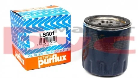 Масляный фильтр винт накручеваемый Purflux LS801