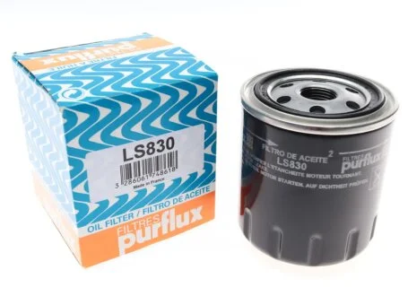 Масляний фільтр гвинт накручуваний Purflux LS830