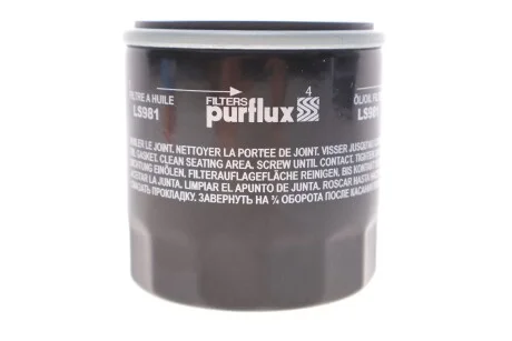 Масляный фильтр винт накручеваемый Purflux LS981