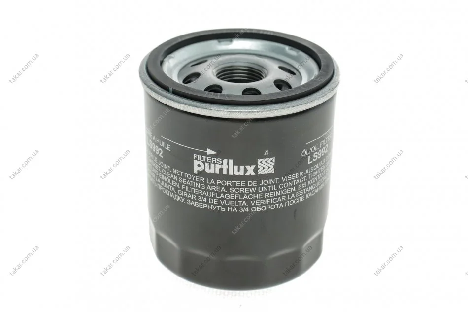 Масляний фільтр гвинт накручуваний Purflux LS992 (фото 1)
