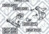 Сайлентблок рычага двусторонний на передний мост (сзади, снизу) Q-fix Q0050269 (фото 1)