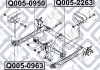 Сайлентблок редуктора на задний мост Q-fix Q0050950 (фото 3)