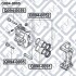 НАПРАВЛЯЮЩАЯ ЗАДНЕГО ТОРМОЗНОГО СУПОРТА MITSUBISHI PAJERO II V14W-V55W 1991-2004 Q-fix Q0940005 (фото 1)