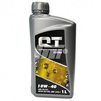 Моторное масло 1 л 10W40 Дизельный, Бензиновый Полусинтетическое Qt-oil QT1210401 (фото 1)