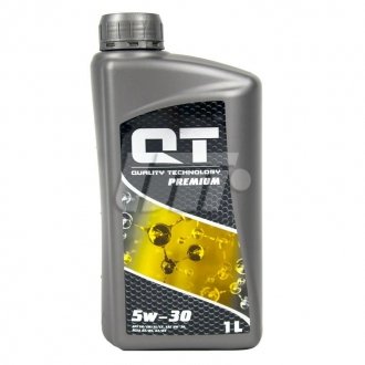 Моторное масло 1 л 5W30 Дизельный, Бензиновый Синтетическое Qt-oil QT1405301