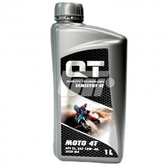 Моторное масло 1 л 10W40 Бензиновый Полусинтетическое Qt-oil QT1641001