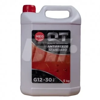 Антифриз красный, -30 °C, G12, 5 кг Qt-oil QT551305