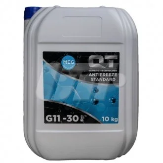 Антифриз синий, -30 °C, G11, 10 кг Qt-oil QT5533010