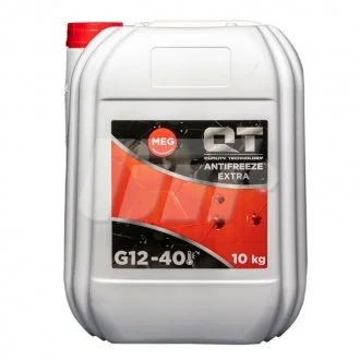 Антифриз QT MEG EXTRA-40 G12 красный 10кг Qt-oil QT5614010