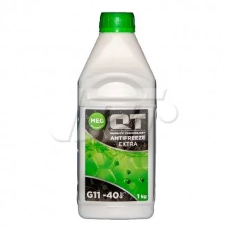 Антифриз зеленый, -40 °C, G11, 1 кг Qt-oil QT562401