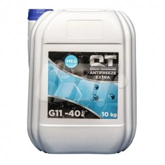 Антифриз синий, -40 °C, G11, 10 кг Qt-oil QT5634010