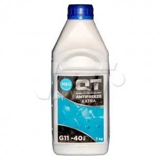 Антифриз синий, -40 °C, G11, 1 кг Qt-oil QT563401