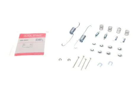 Комплект монтажний гальмівних колодок QUICK BRAKE 105-0003