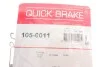 Комплект монтажний гальмівних колодок QUICK BRAKE 105-0011 (фото 9)