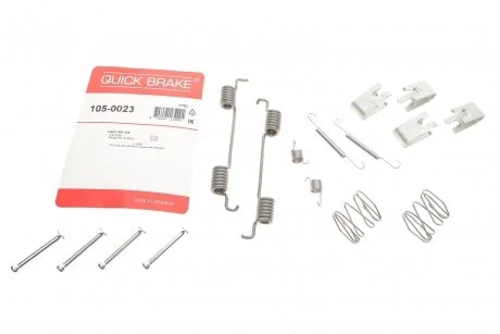 Комплект монтажный тормозных колодок QUICK BRAKE 105-0023