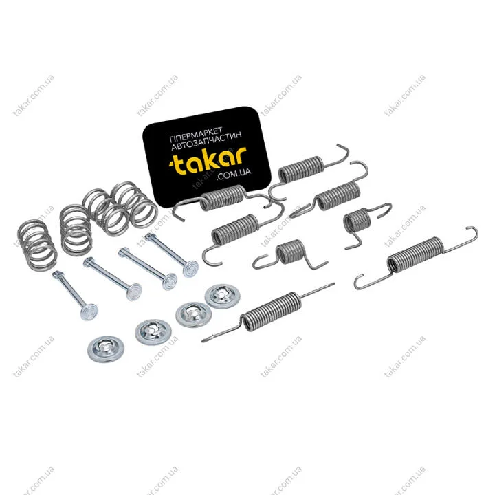 Комплект монтажный тормозных колодок QUICK BRAKE 105-0025 (фото 1)