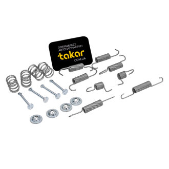 Комплект монтажний гальмівних колодок QUICK BRAKE 105-0025
