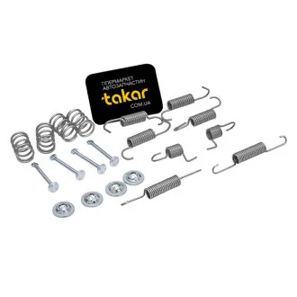 Комплект монтажний гальмівних колодок QUICK BRAKE 105-0025