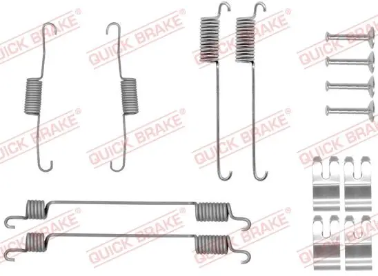 Гальмівні аксесуари QUICK BRAKE 105-0030 (фото 1)