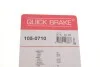 Комплект монтажный тормозных колодок QUICK BRAKE 105-0710 (фото 9)