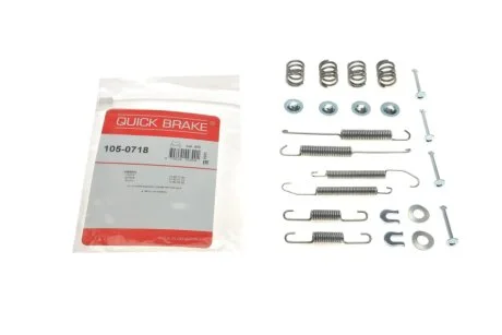 Комплект монтажный тормозных колодок QUICK BRAKE 105-0718