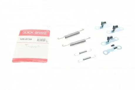 Комплект монтажний гальмівних колодок QUICK BRAKE 105-0720