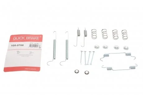 Комплект монтажный тормозных колодок QUICK BRAKE 105-0766