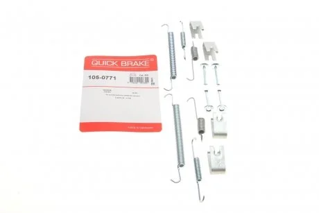 Комплект монтажный тормозных колодок QUICK BRAKE 105-0771