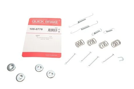 Р/к барабанних гальм. колодок QUICK BRAKE 1050778