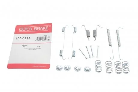 Комплект монтажный тормозных колодок QUICK BRAKE 105-0795