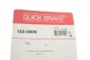 Комплект монтажний гальмівних колодок QUICK BRAKE 105-0806 (фото 7)