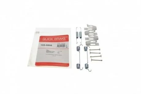Комплект монтажный тормозных колодок QUICK BRAKE 105-0808