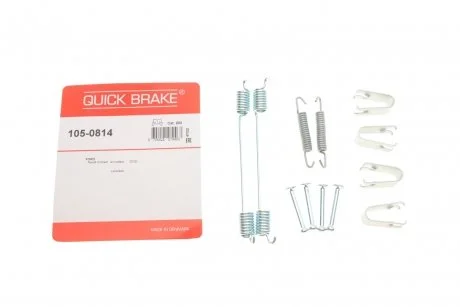 Комплект монтажний гальмівних колодок QUICK BRAKE 105-0814
