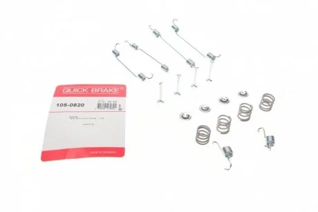 Комплект монтажный тормозных колодок QUICK BRAKE 105-0820