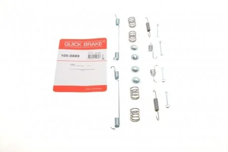 Комплект монтажный тормозных колодок QUICK BRAKE 105-0889