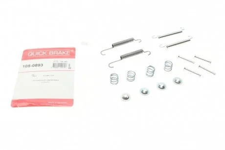 Ремкомплект колодок гальма стоянки QUICK BRAKE 105-0893