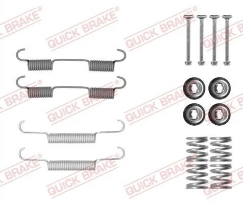 Ремкомплект колодок стояночного тормоза QUICK BRAKE 105-0896 (фото 1)