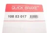 РемКомплект монтажний гальмівних колодок QUICK BRAKE 108 53 017 (фото 3)