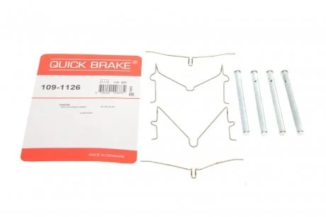 Пружины прижимные колодок тормозных QUICK BRAKE 109-1126