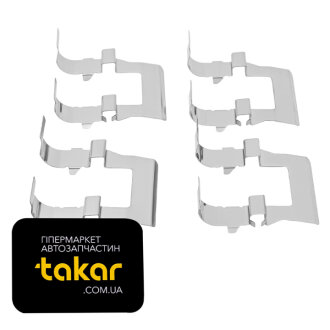 Комплект прижимных планок тормозного суппорта. QUICK BRAKE 109-1194