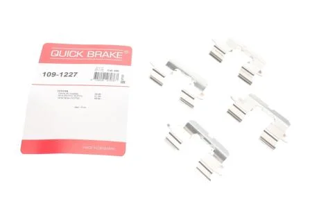 Комплект монтажный тормозных колодок QUICK BRAKE 109-1227